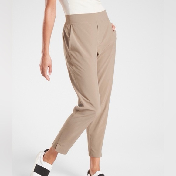 Athleta Brooklyn Ankle Pant Brownstone Beige - Picture 4 of 10